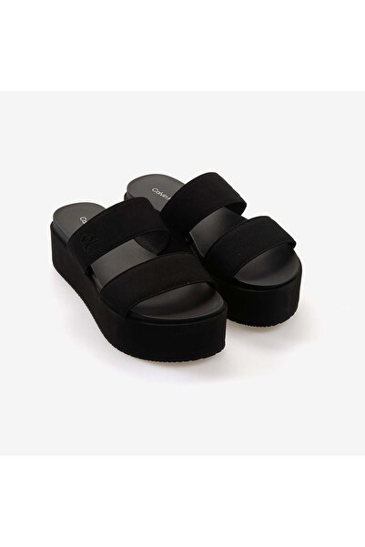 Calvin Klein Flatform Logolu Terlik
