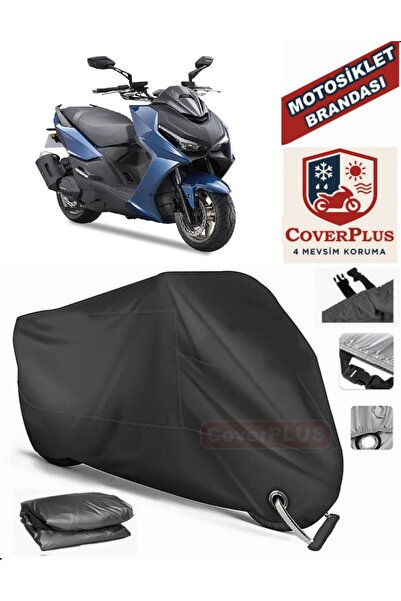 MotoEN Black Lock Compatible Kymco Grand Dink 150 Motor Tarpaulin Motorcycle ...