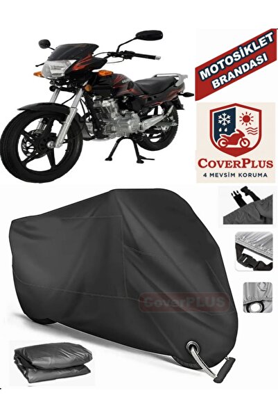 MotoEN Black Lock Compatible Mondial 125 Mx Grumble Engine Tarpaulin Motorcyc...