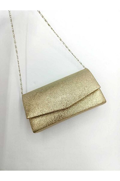 By EDUU Basi Gold Evening Dress Shoulder Bag