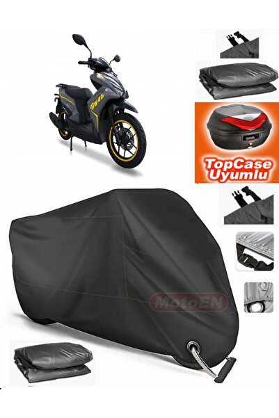 MotoEN قفل أسود متوافق مع Motolux MW46 قماش القنب Topcase الخلفي حقيبة متوافق...