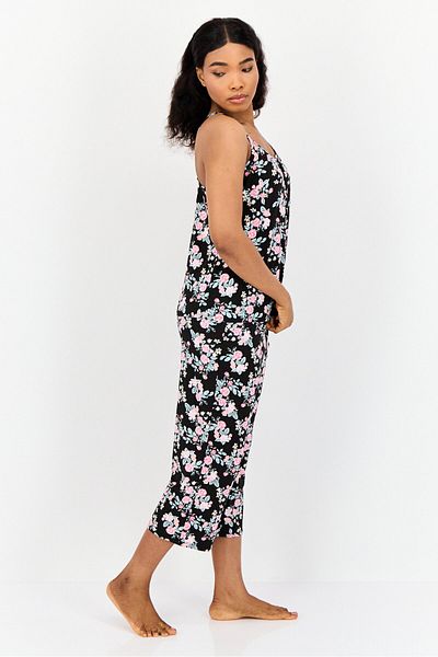 Kensie Women 2 Pieces Floral Print Pajama Set, Multicolor