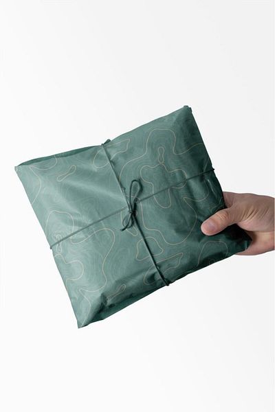 AkalBatu No2 25 Pack Minimal Series Pelur Paper Green-50X70 cm