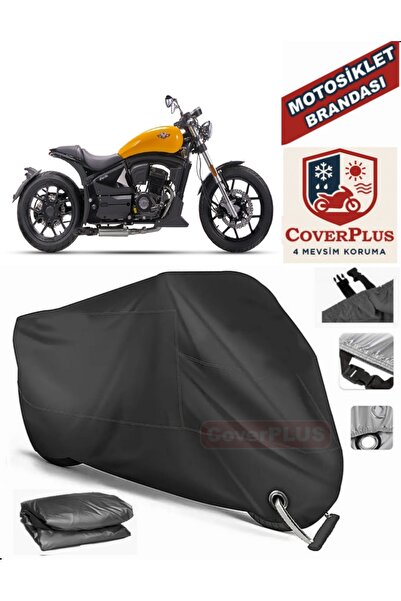 MotoEN Black Lock Compatible Regal Raptor Pilder 250 Motor Tarpaulin Motorcyc...