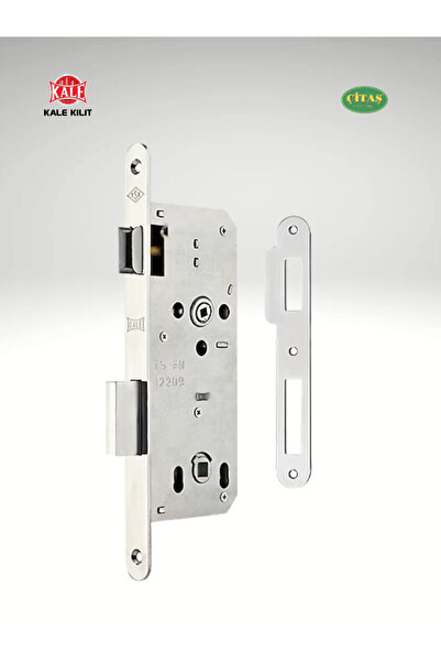 ÇİTAŞ KALE 149-R WC 45MM İÇ KAPI BANYO TUVALET KAPISI GÖMME KİLİT EKSTRA RULMANLI KROM 18MM AYNA