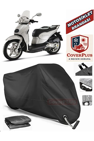 MotoEN Black Lock Compatible Aprilia Scarabeo 100 Motor Tarpaulin Motorcycle ...