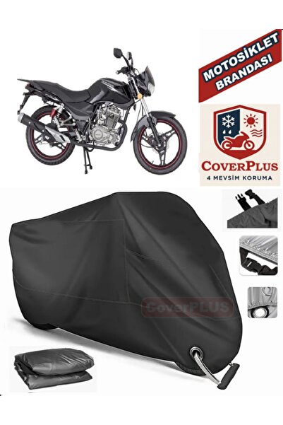 MotoEN قفل أسود متوافق مع Mondial 150 MH Drift Motor القماش المشمع للدراجات ا...