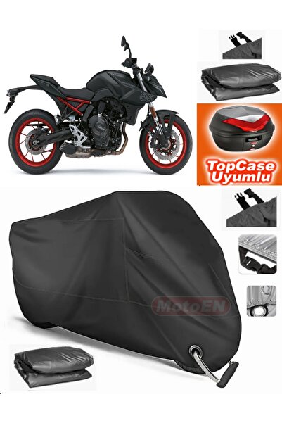MotoEN قفل أسود متوافق مع سوزوكي GSX 8S من القماش المشمع Topcase الخلفي المتو...