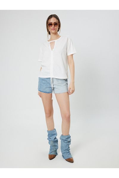 Loft Tricou de damă cu mânecă obișnuită