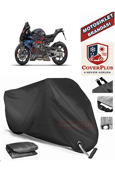 MotoEN Black Lock Compatible Bmw m 1000 Rr Motor Tarpaulin Motorcycle Tarpaul...