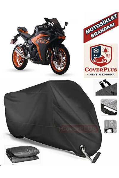 MotoEN Black Lock Compatible Arora Gp 250 Motor Tarpaulin Motorcycle Tarpauli...