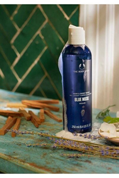 THE BODY SHOP Син мускус душ гел за коса и тяло 250 мл