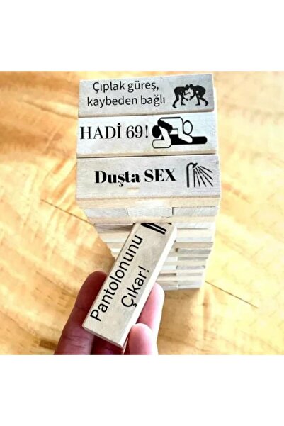 FantaziAtölyesi Yetişkin Jenga Oyunu