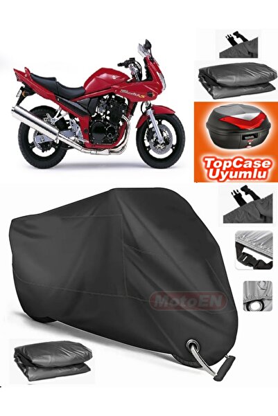 MotoEN قفل أسود متوافق مع سوزوكي GSF 600 Bandit S قماش القنب Topcase الخلفي م...
