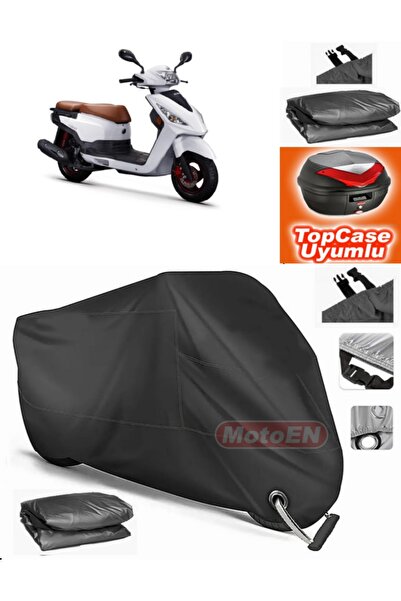 MotoEN قفل أسود متوافق مع Kuba Cargo Tarpaulin Topcase الخلفي المتوافق مع الق...