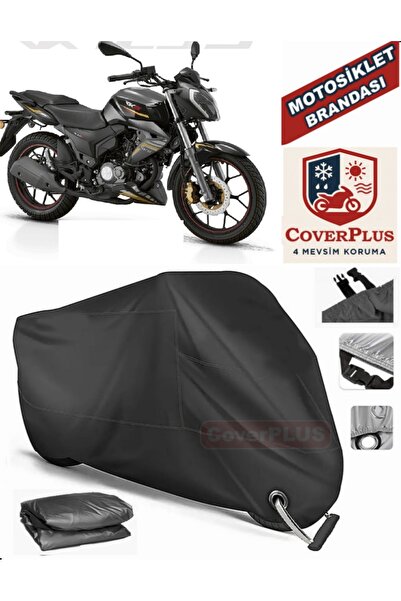 MotoEN قفل أسود متوافق مع Rks 125-S موتور القماش المشمع دراجة نارية القماش ال...