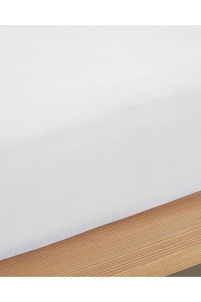 BEYAZTOPTAN Combed Elastic Double Personality Bed Sheet (160 X 200)