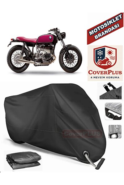MotoEN Black Lock Compatible Bmw R 65 Motor Tarpaulin Motorcycle Tarpaulin Co...
