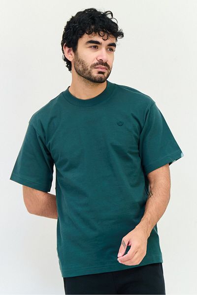 adidas Men Sportswear Fit Short Sleeve Outdoor T-shirt, Green