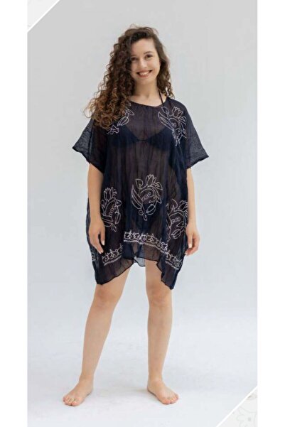 BYB Btik desenli tülbent pareo