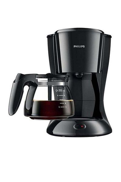 Philips ماكينة صنع القهوة Daily Collection سعة 0.6 لتر وقوة 750 وات HD7432/20 باللون الأسود