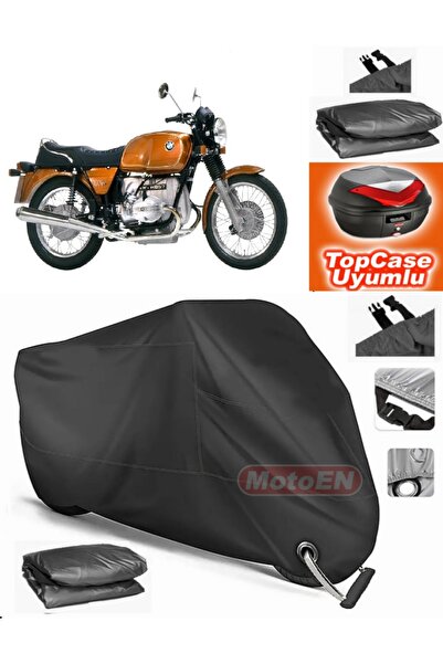 MotoEN قفل أسود متوافق مع Bmw R 60-7 قماش القنب Topcase الخلفي حقيبة متوافقة ...