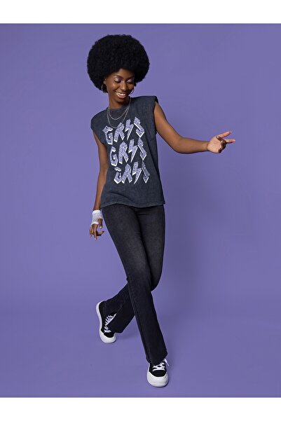 Loft Loose Fit Women's T-shirt Sleeve