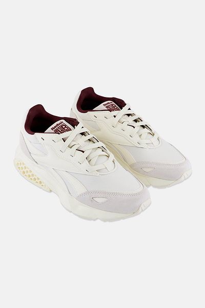 Reebok Women Hexalite Legacy 1,5 Lace Up Running Shoes, Cream
