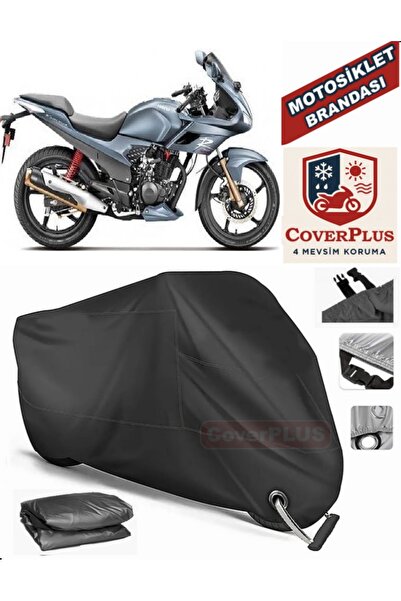 MotoEN Black Lock Compatible Hero Karizma Motor Tarpaulin Motorcycle Tarpauli...