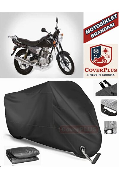 MotoEN Black Lock Compatible Falcon Lion 150 Motor Tarpaulin Motorcycle Tarpa...