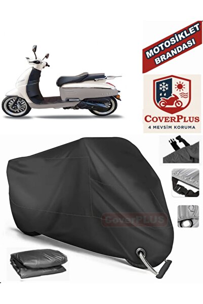 MotoEN Black Lock Compatible King Motor Rigil 125 Motor Tarpaulin Motorcycle ...