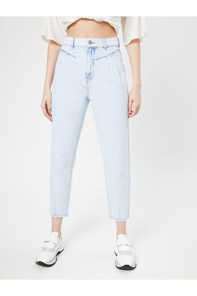 Loft Pantaloni largi pentru femei cu croiala normală