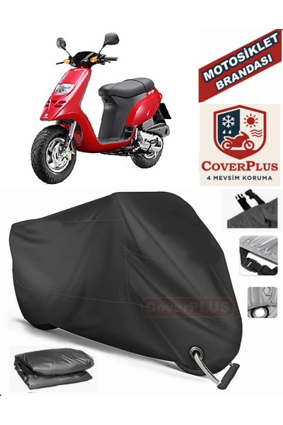 MotoEN قفل أسود متوافق مع بياجيو تايفون 125 موتور قماش القنب دراجة نارية القم...