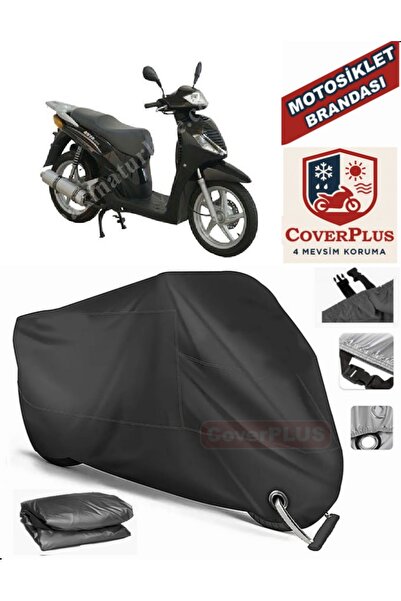 MotoEN Black Lock Compatible Asia as 150 t 6A Motor Tarpaulin Motorcycle Tarp...