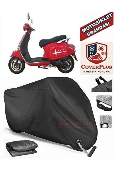 MotoEN Black Lock Compatible King Motor Rana Motor Tarpaulin Motorcycle Tarpa...