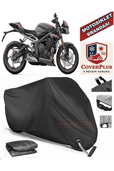 MotoEN قفل أسود متوافق مع انتصار دايتونا 765 موتور القماش المشمع دراجة نارية ...