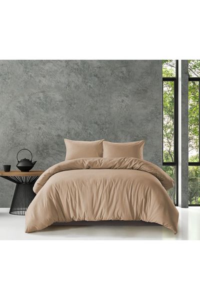 She&Co Set cuvertură de pilota dublu elastic-Cafea cu lapte