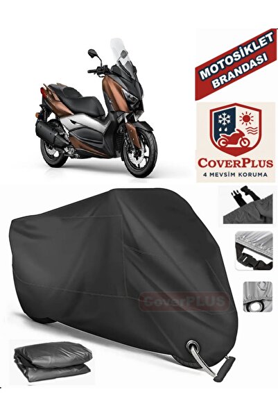 MotoEN Black Lock Compatible Yamaha X-Max 300 Iron Max Abs Motor Tarpaulin Mo...