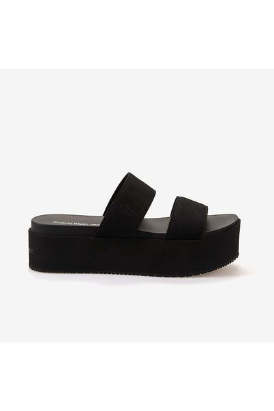 Calvin Klein Flatform Logo Slippers