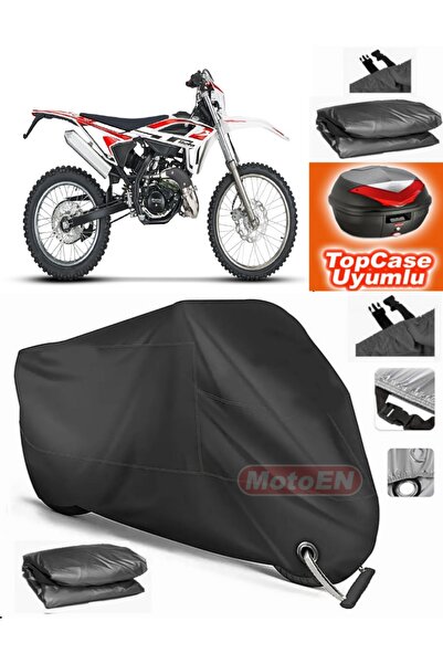 MotoEN قفل أسود متوافق مع Beta RR 50 Enduro Tarpaulin Topcase الخلفي المتوافق...