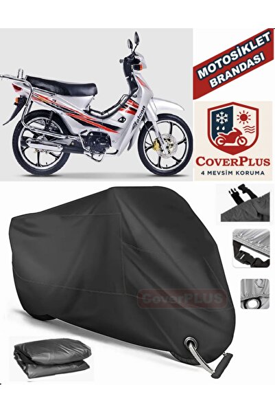 MotoEN قفل أسود متوافق مع Falcon KMT 50 Magic Motor Tarpaulin دراجة نارية قما...