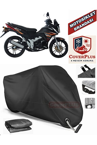 MotoEN Black Lock Compatible King Motor Kr-130-16 Motor Tarpaulin Motorcycle ...