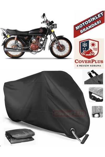 MotoEN Black Lock Compatible Motoran Scorpion 170 Motor Tarpaulin Motorcycle ...