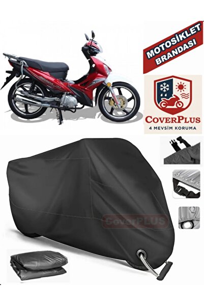 MotoEN Black Lock Compatible Arora Ar 100-62 Eagle Motor Tarpaulin Motorcycle...