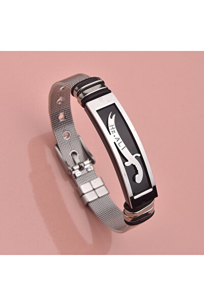idolavm Zülfikar Kılıcı Çelik Kordon Bileklik Erkek Kadın Takı Aksesuar