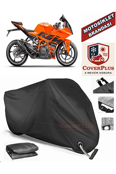MotoEN Black Lock Compatible Ktm 390 Rc Motor Tarpaulin Motorcycle Tarpaulin ...