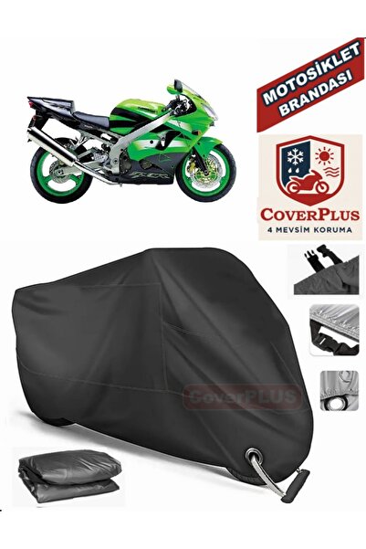 MotoEN Black Lock Compatible Kawasaki Zx-9 R Motor Tarpaulin Motorcycle Tarpa...