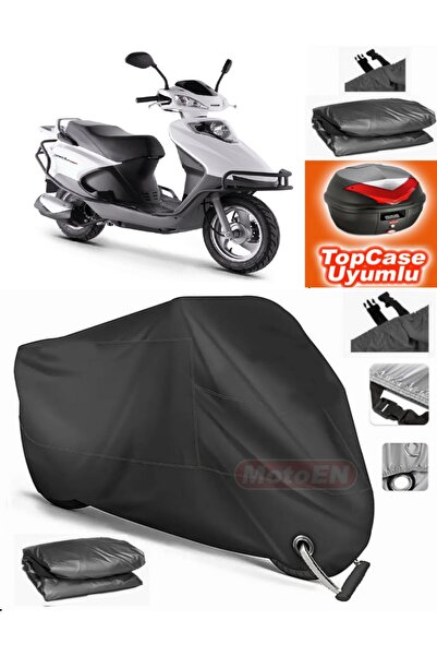 MotoEN قفل أسود متوافق مع Kuba Rocca 100 Max Tarpaulin Topcase Backbag متوافق...