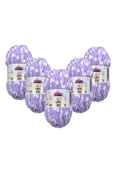 Himalaya Dolphin Baby Colors Velvet Rope 5 Pack - 80429 - 100 Gr. 120 Mt.