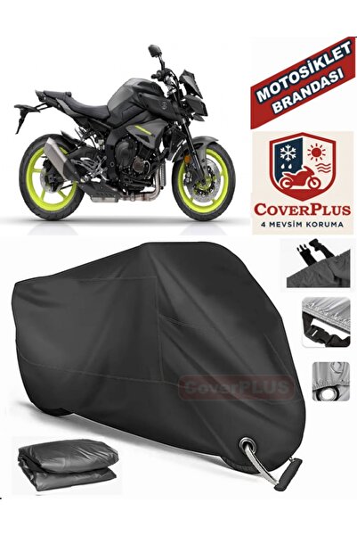 MotoEN قفل أسود متوافق مع ياماها MT-10 موتور القماش المشمع دراجة نارية القماش...